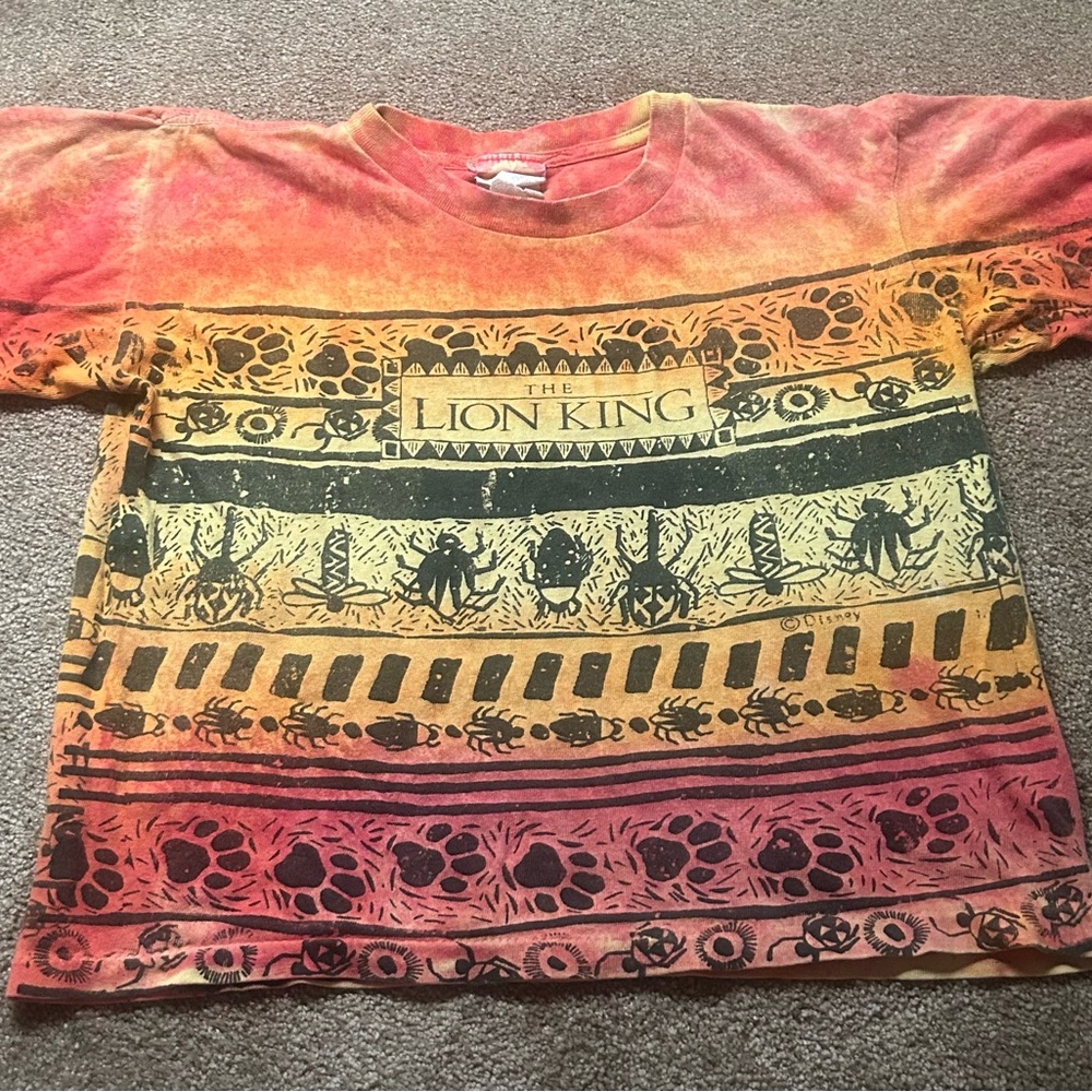 Vintage Disney Lion King bugs tee